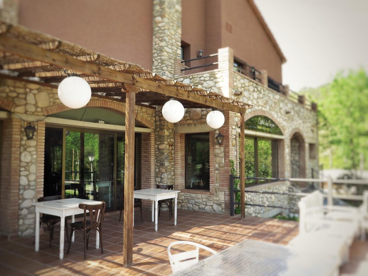 Hostal De L'Aigua Sant Llorenc de la Muga Exterior foto